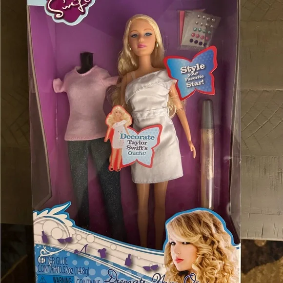Taylor Swift Style Doll with Outfits and Barbie Doctor both are brand new - Picture 3 of 6